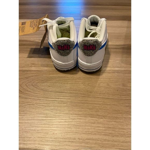 Nike Air Force 1 LV8 White Blue Mint GS 6Y Women size 7.5 DR3098-100 New - Picture 4 of 9